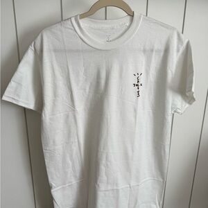 NWOT Travis Scott Cactus Jack Limited Edition White Tee Size Medium